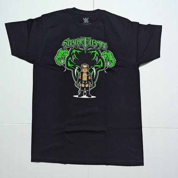 WWE Nerds Randy Orton Strike First T-Shirt. Men's large. Used. Men's large - Picture 4 of 5